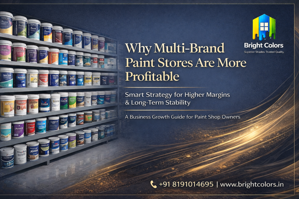 Paint Bussiness , Why Multibrand best for Bussiness